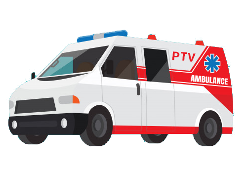 Emergency patient transport vehicle
